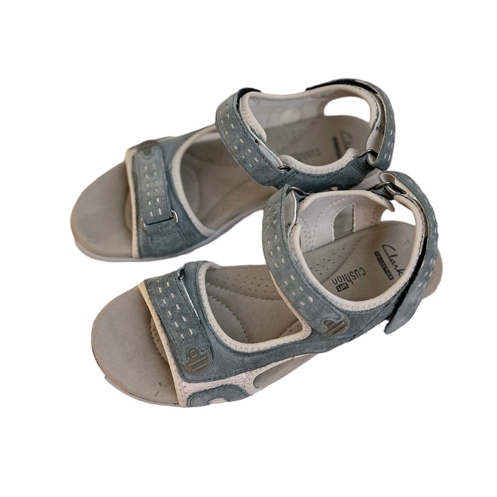 Clarks Collection Soft Cushion Adjustable Sundals - image 1